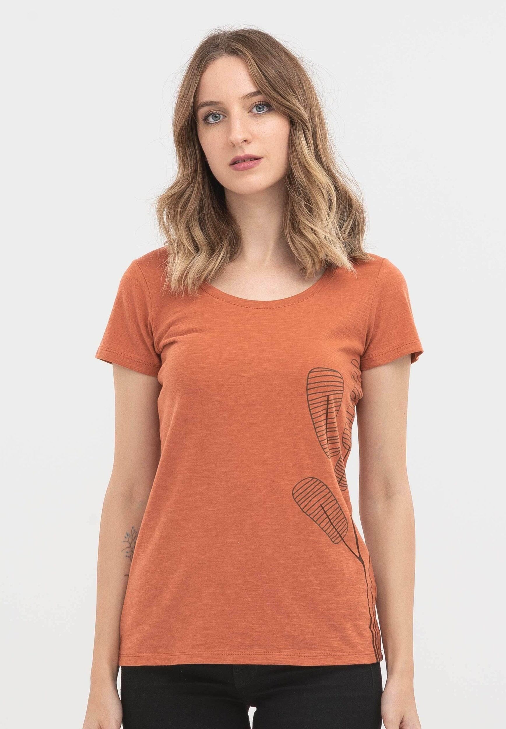 T-shirt in cotone biologico con stampa