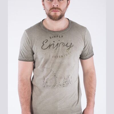 Garment Dyed T-Shirt made from organic cotton