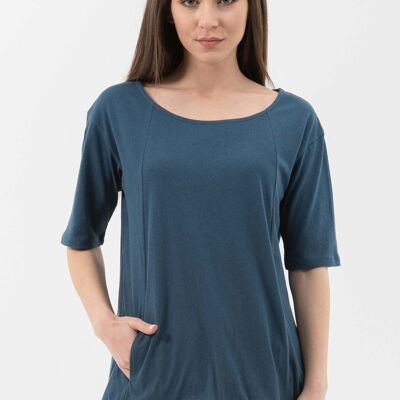 T-shirt made of organic cotton and linen