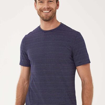 Camiseta de rayas confeccionada en algodón orgánico