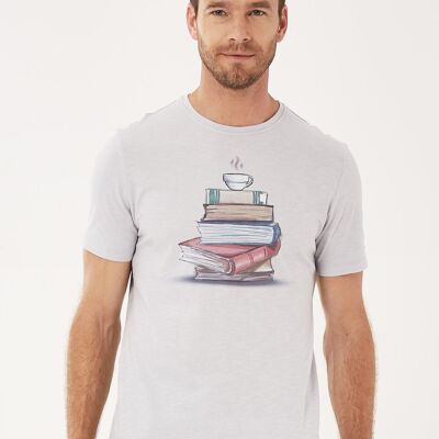 Camiseta de algodón orgánico con estampado