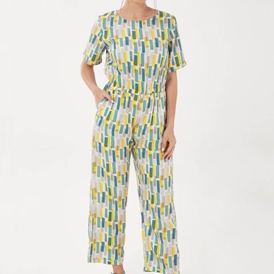 Mono confeccionado en TENCEL™ Lyocell con estampado integral