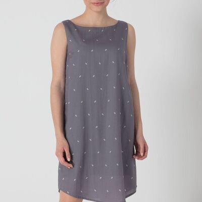 Vestido estampado integral confeccionado con TENCEL™ Lyocell
