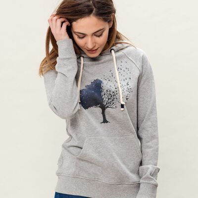 Sudadera con capucha de mujer
