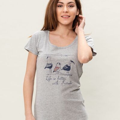 Camiseta de algodón orgánico
