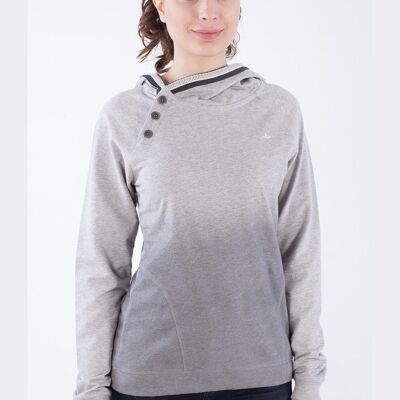 Sudadera con capucha Sprayed de algodón orgánico