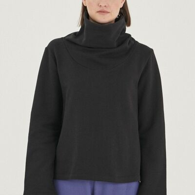Maglia dolcevita in cotone biologico