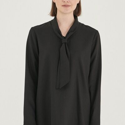 Long-sleeved blouse made of TENCEL™ Lyocell