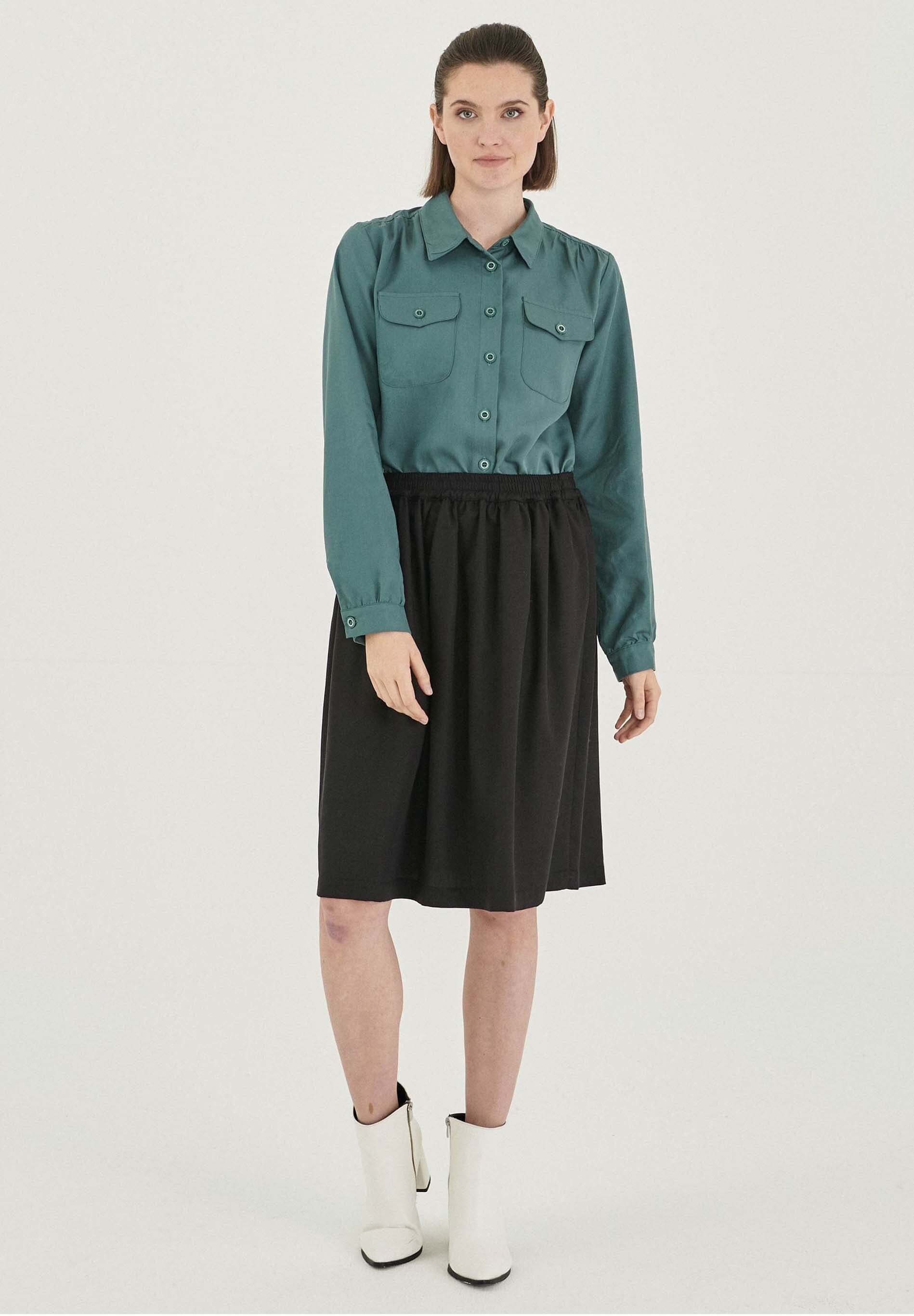 Gonna midi realizzata in TENCEL™ Lyocell