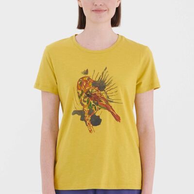 T-shirt in cotone biologico con stampa