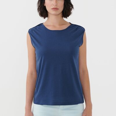 Top made of TENCEL™ Lyocell and organic cotton