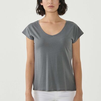 T-shirt made of TENCEL™ Lyocell and organic cotton