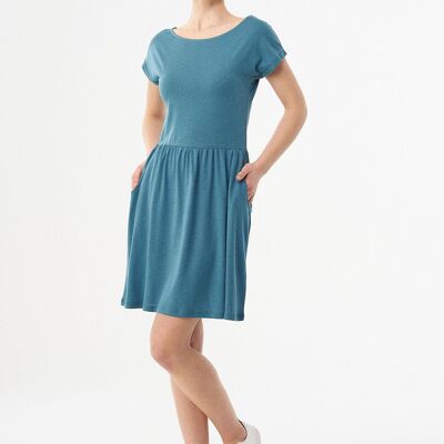 Jersey dress made of TENCEL™ Lyocell and organic cotton