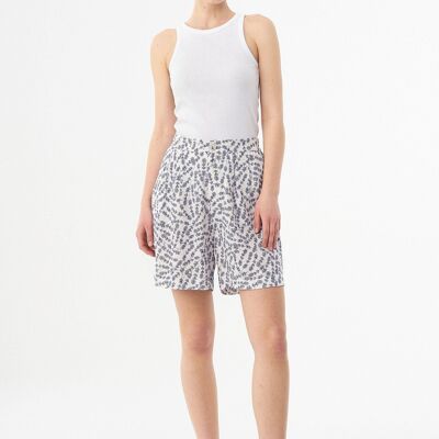 TENCEL™ Lyocell shorts with floral print