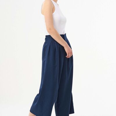 Paperbag culottes made from TENCEL™ Lyocell