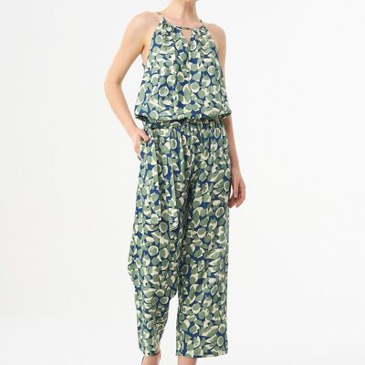 Jumpsuit made of TENCEL™ Lyocell with an all-over print