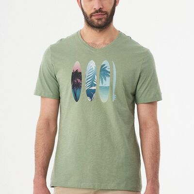 Organic cotton T-shirt with print