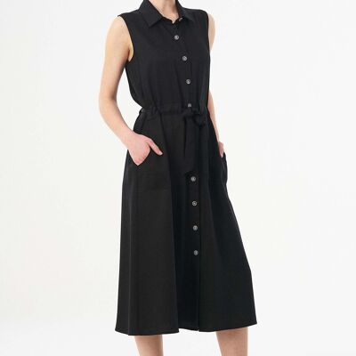 Vestido camisero confeccionado con TENCEL™ Lyocell