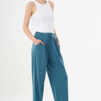 Pantalon en jersey en TENCEL™ Lyocell et coton biologique