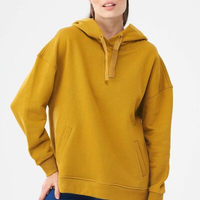 Sudadera con capucha de algodón orgánico