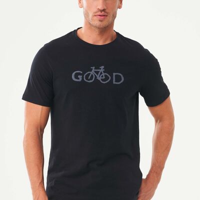 Camiseta de algodón orgánico con estampado