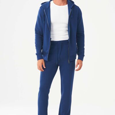 Pantalones deportivos confeccionados con algodón orgánico y modal con poliéster reciclado