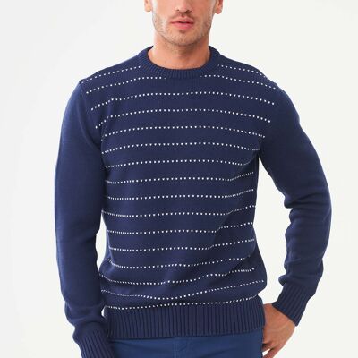 Jersey de rayas confeccionado en algodón orgánico