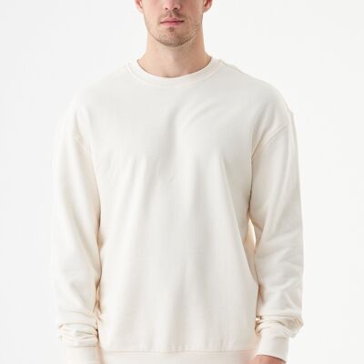 BELLO- Sudadera unisex Soft Touch confeccionada en algodón orgánico