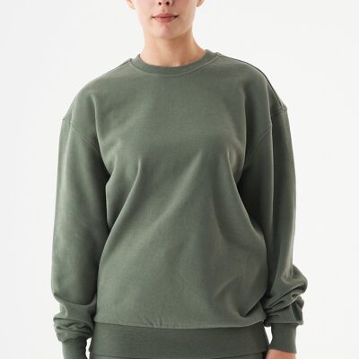 BELLO- Sudadera unisex Soft Touch confeccionada en algodón orgánico