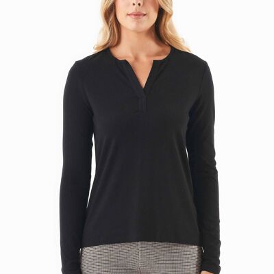 Chemise à manches longues en LENZING™ ECOVERO™