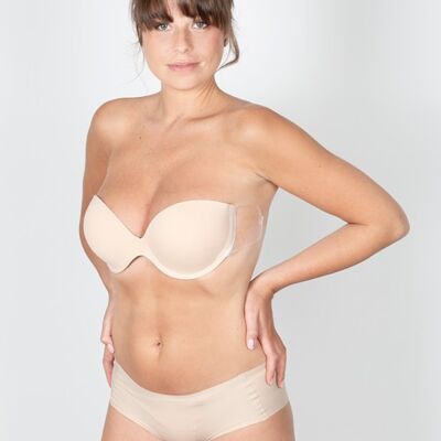 Backless bra with transparent wings - Cuba