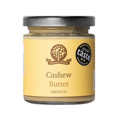 Glatte Cashewnussbutter