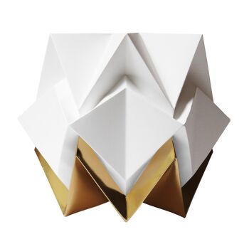 Lampe de table Origami Bicolore - S - Gold 3