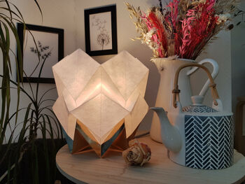 Lampe de table Origami Bicolore - S - Gold 2