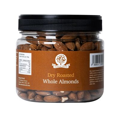 Dry Roasted Whole Almonds