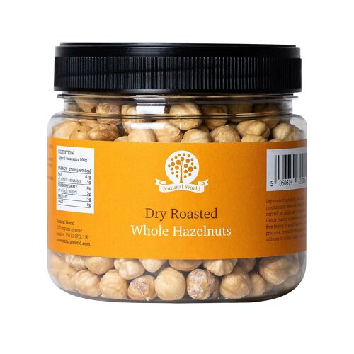 Dry Roasted Whole Hazelnuts