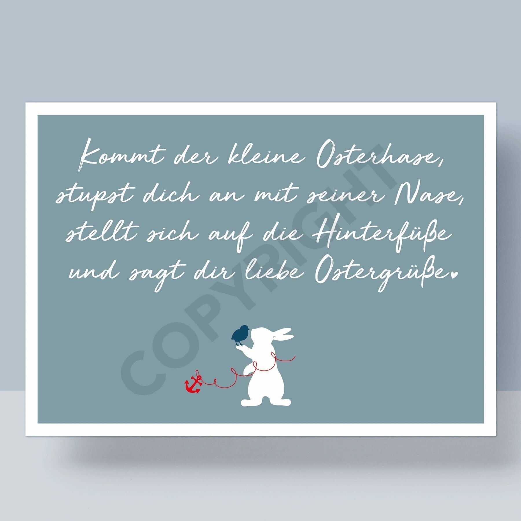 PASQUA DA CARTOLINA - ARRIVA IL PICCOLO CONIGLIETTO DI PASQUA