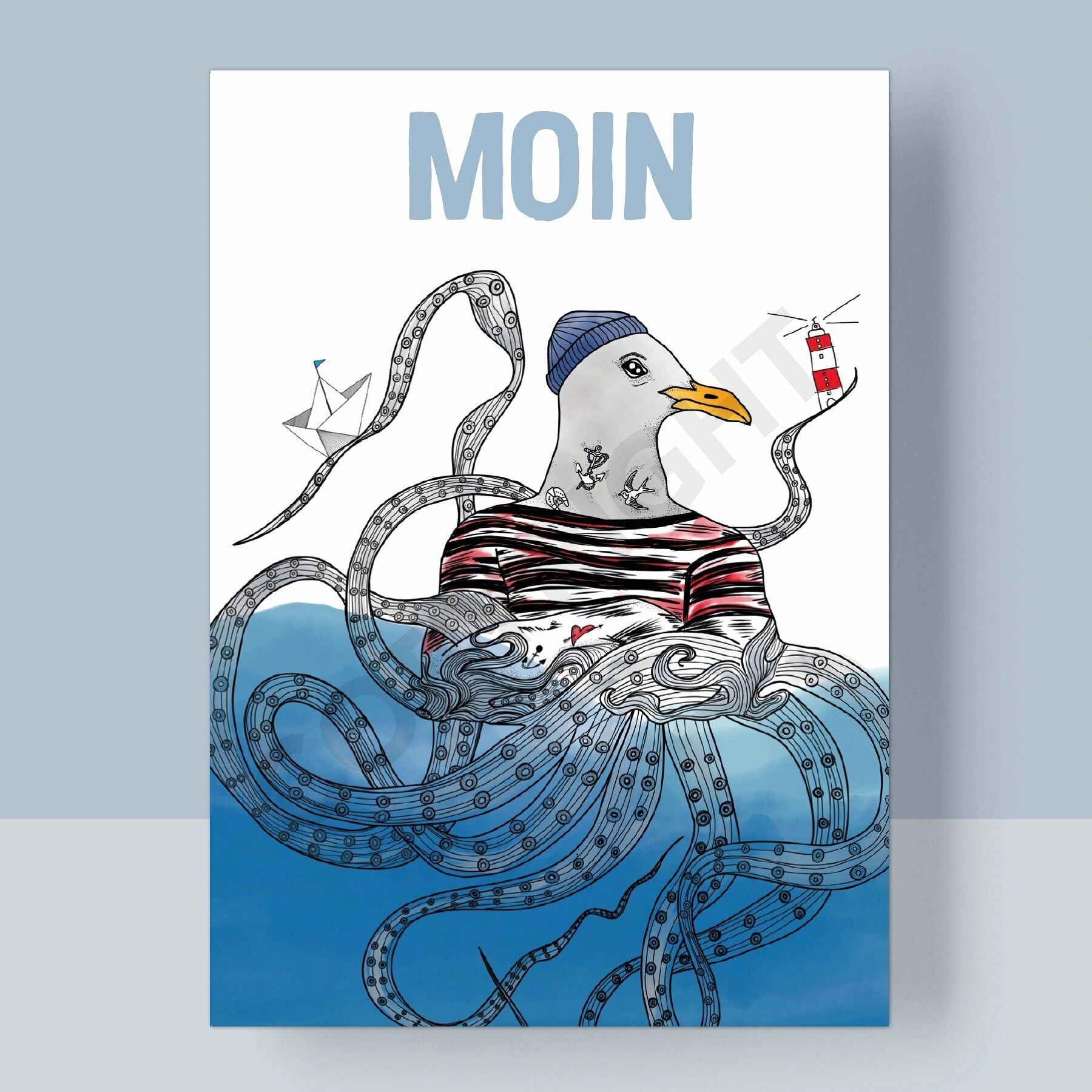 CARTOLINA - MOIN KRAKE