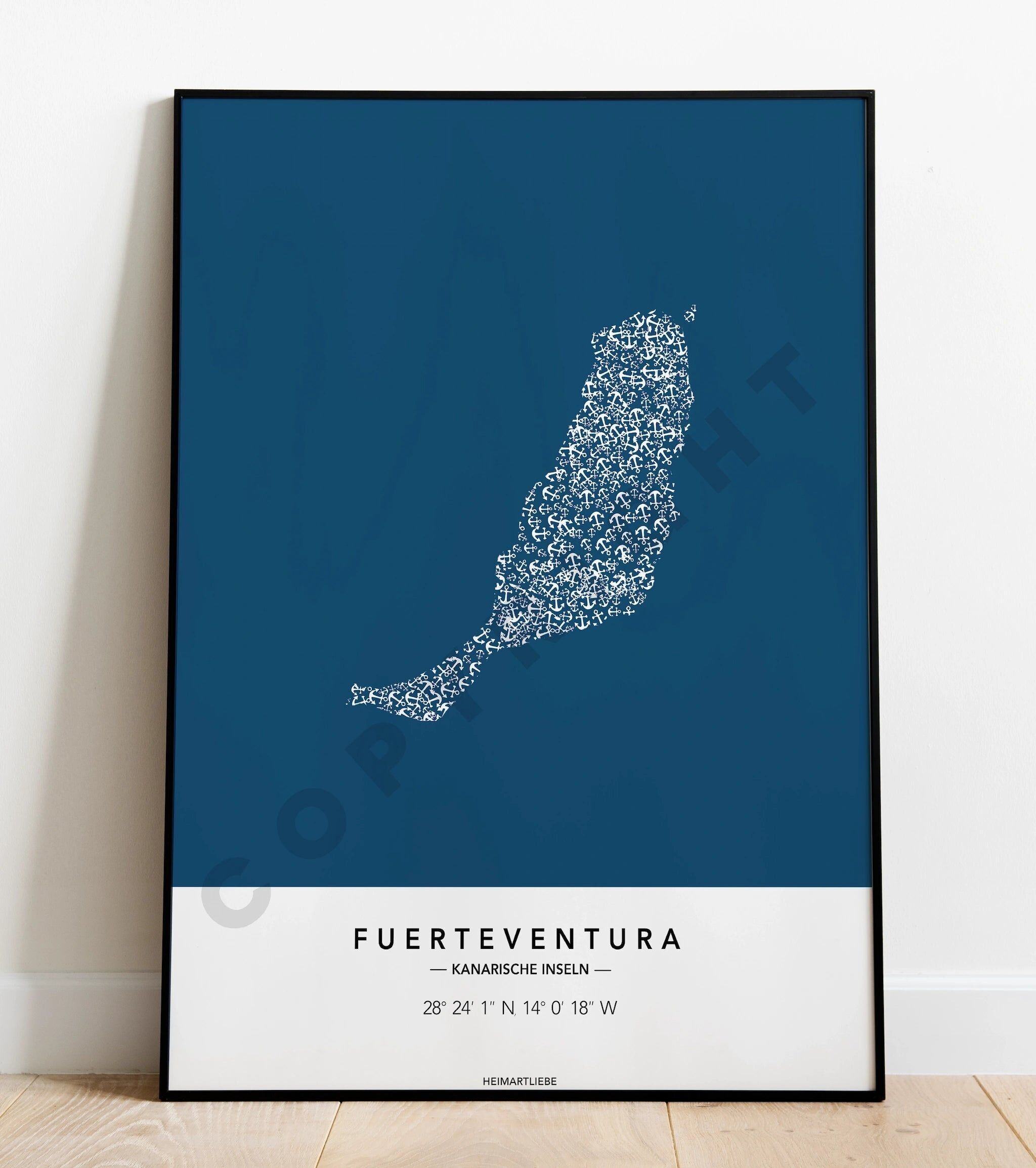 STAMPA - ISOLA DI ANCORAGGIO FUERTEVENTURA