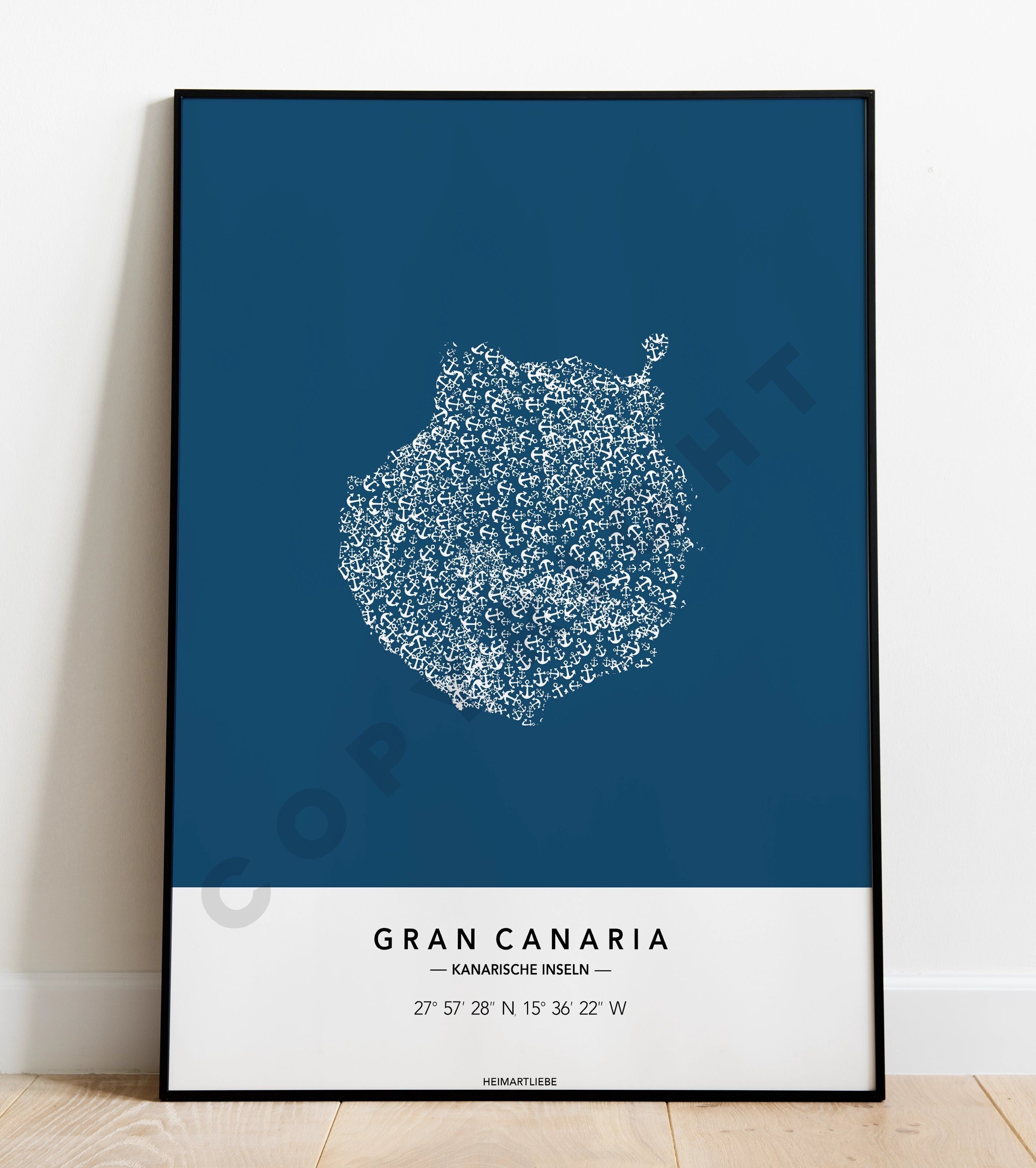 STAMPA - ANCORAGGIO ISOLA DI GRAN CANARIA