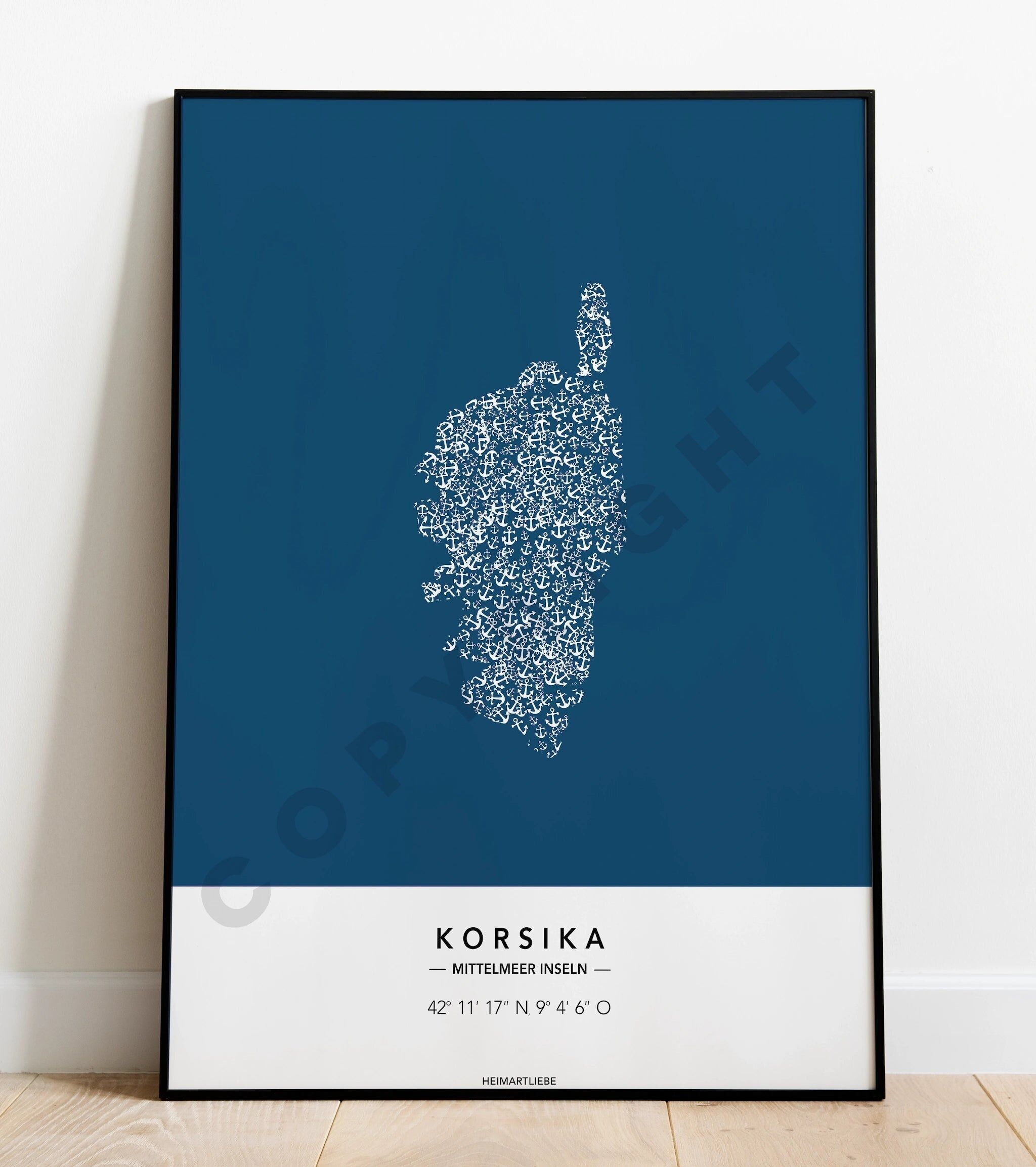 STAMPA - ISOLA DI ANCORAGGIO DELLA CORSICA