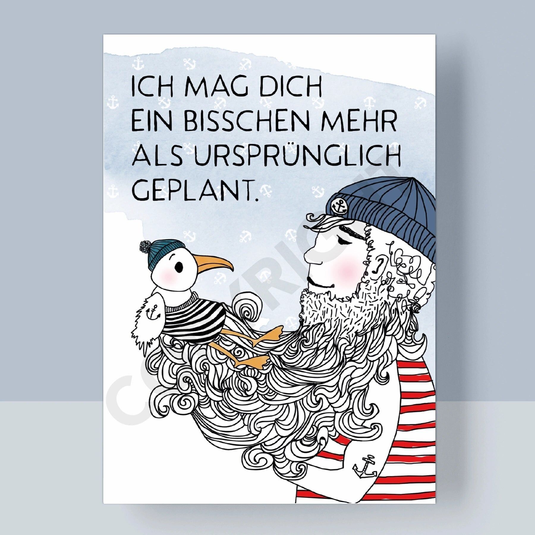 CARTOLINA - MI PIACE UN PO' DI PIÙ