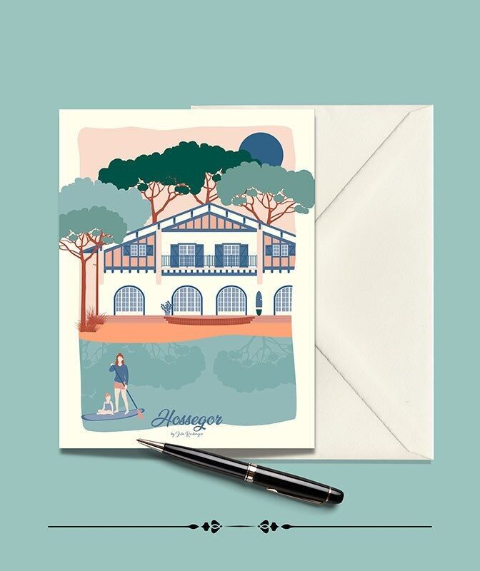 Carte Postale HOSSEGOR, Le Lac