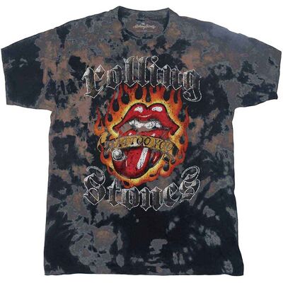 T-shirt pour enfant des Rolling Stones - Tattoo Flames