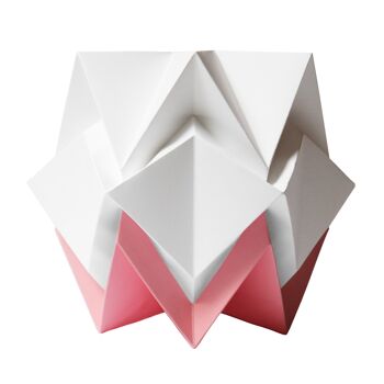 Lampe de table Origami Bicolore - S - Pink 3
