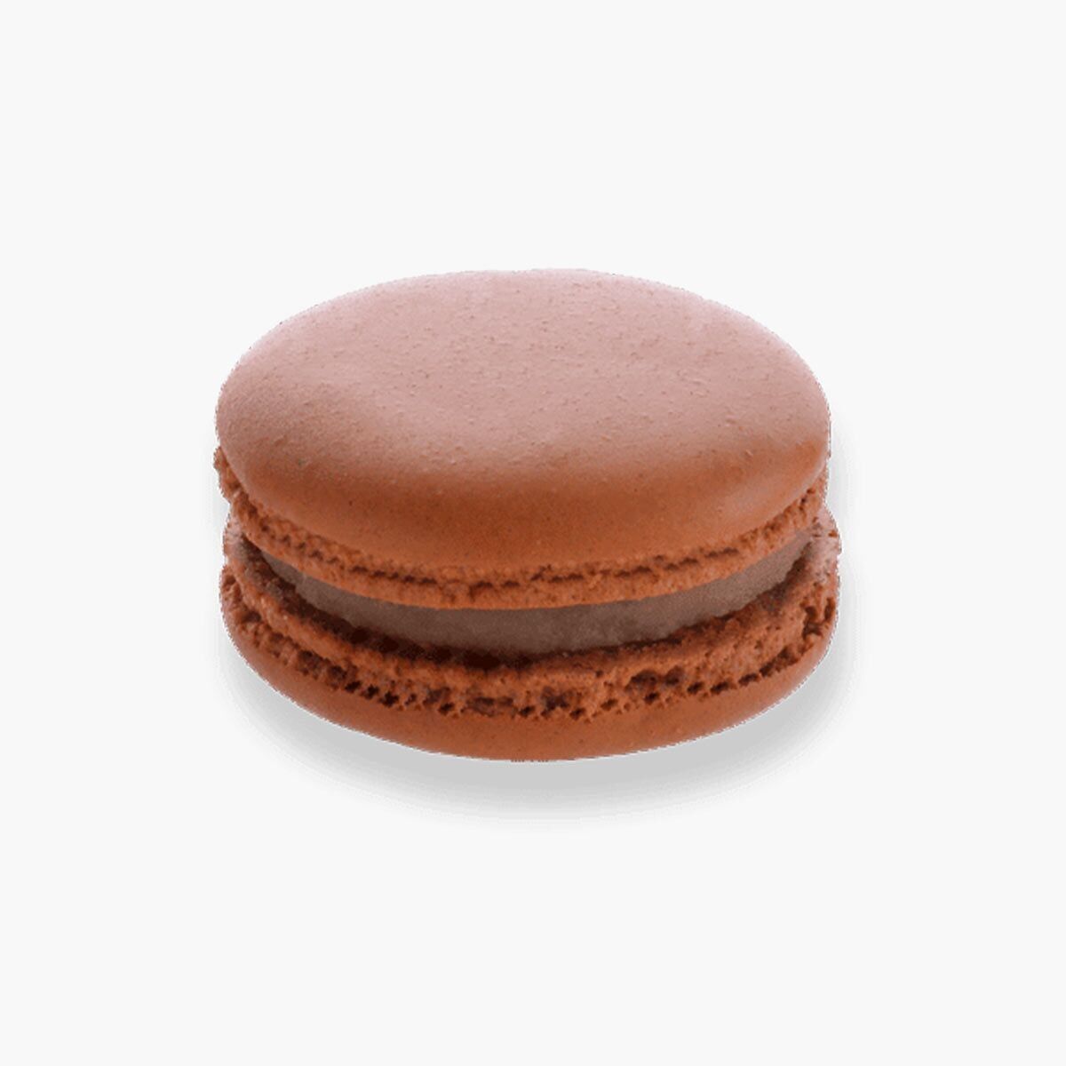 Brown Glacé Macaron