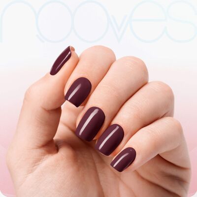 Feuilles de Gel - Vin Rouge - Nooves Nails