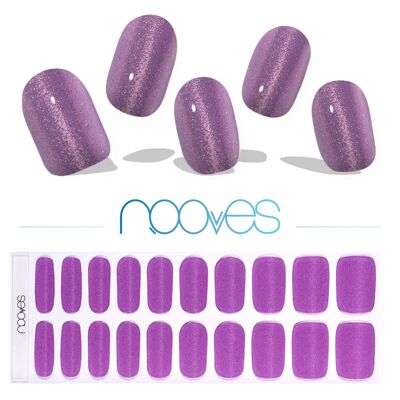 Feuilles de Gel - Purple Twist - Nooves Nails