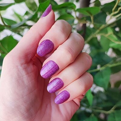 Feuilles de Gel - Grape Glow - Nooves Nails