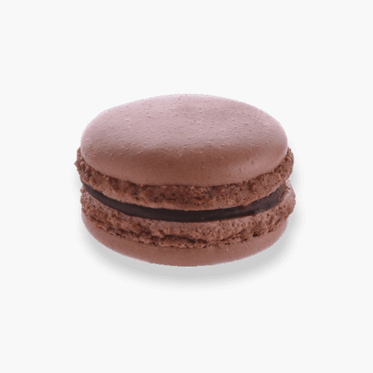 Macaron al cioccolato fondente